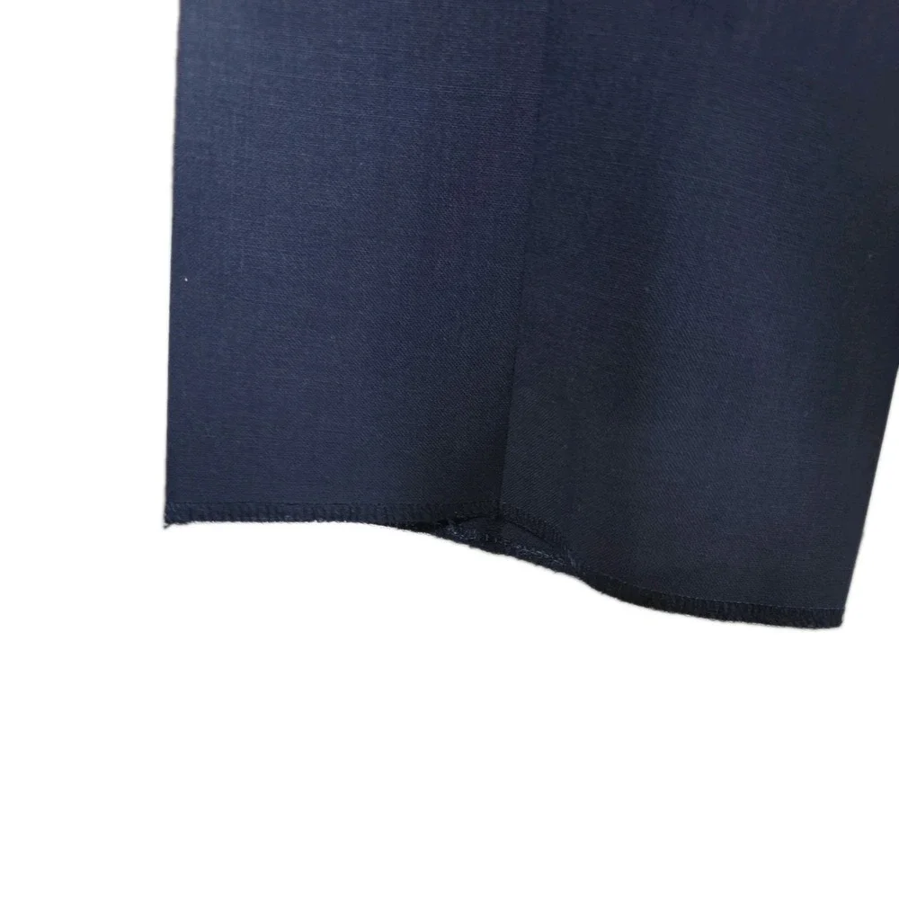 Louis Vuitton Rare Uniform Mens Navy Slim Unhemmed Trousers Size EU 44/US 28 NWT